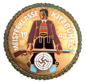 1943 Meisterklasse Kitzbuhel Shooting Badge