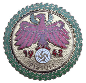 1942 Pistol Shooting Badge