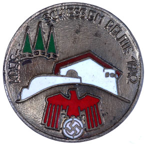 1942 Kreis Reutte Shooting Competition Badge