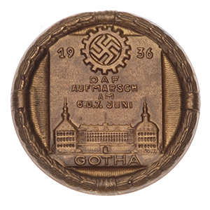 DAF Gotha Parade Badge for June 6-7, 1936