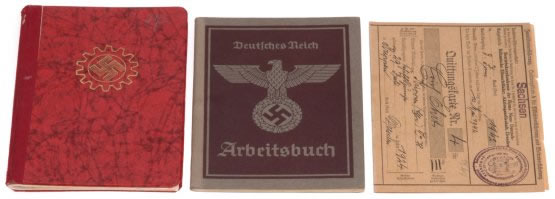 DAF Book, Arbeitsbuch, Quittungskarte