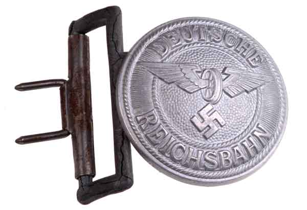 German Railway Officer's Buckle - Assmann - front