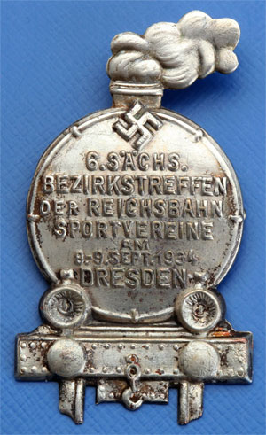 6th Reichsbahn Sports Meet Dresden - Sept 8-9, 1934