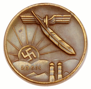 Unknown Railway Badge June 2-3, 1934