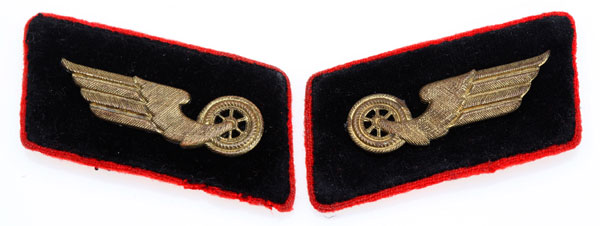 Reichsbahn Collar Tabs