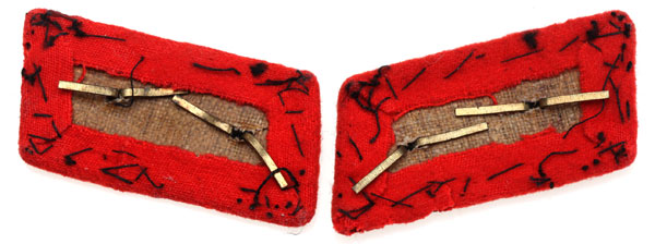 Reichsbahn Collar Tabs (reverse)