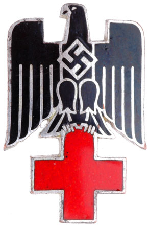 German Red Cross Hat Badge