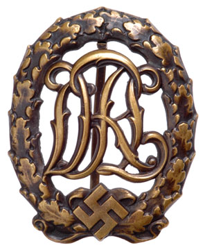 Bronze DRL Sports Badge