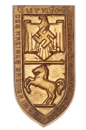 Turnfelt Des Kreises Bremen IM DRL Verden 27 Juni 1937