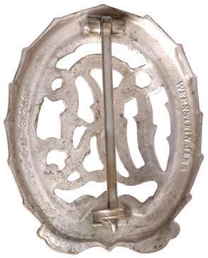 Die stuck tombac, 48x39 mm