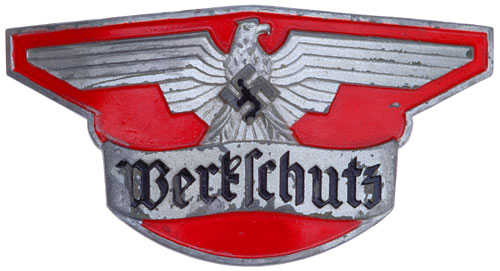 Werkschutz - Factory Protection Police Gorget
