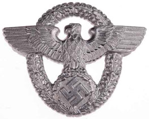 Police Aluminum Hat Eagle