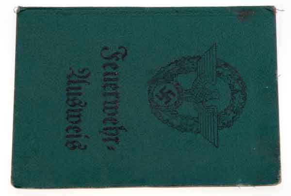 Feuerwehr Ausweis Book