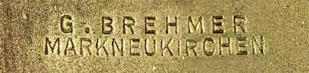 G. Brehmer Markneukirchen