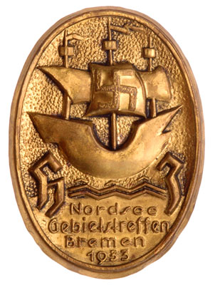 HJ 1933 Bremen District Meeting Badge