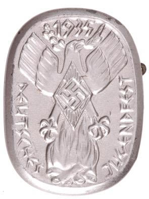 1935 German Youth Fest Badge