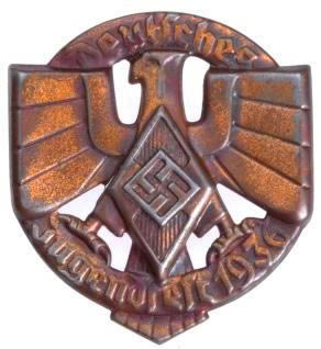 1936 Jugendfest Badge