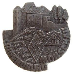 DJH (German Youth Hostels) Badge Jugendburg Monschau