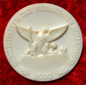 1939 HJ Franken District Meeting Badge
