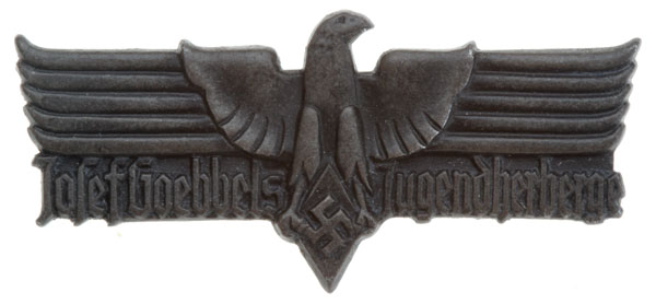Josef Goebbels Youth Hostel Contribution Badge