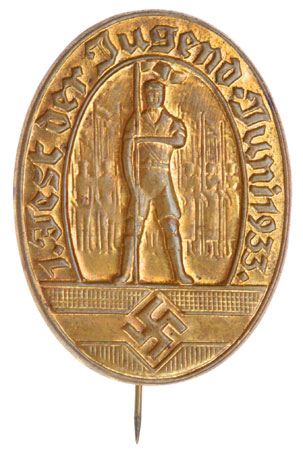 1st German Youth Fest Badge - June 1933