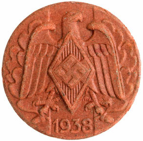 1938 HJ Jungenfest Badge