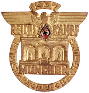 1937 Munich Reichskampf Badge