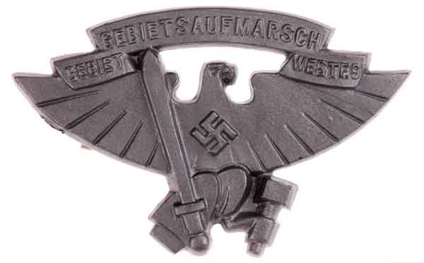 District 9 Westfalen Parade Badge 