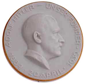 Adolf Hitler Commemorative Birthday Medallion