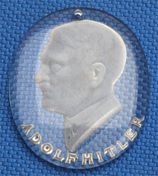 Adolf Hitler - Intaglio Glass Pendant