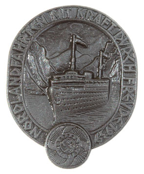 1939 Nordland KDF Badge