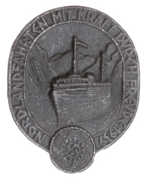 1939 Nordland Trip KDF Badge