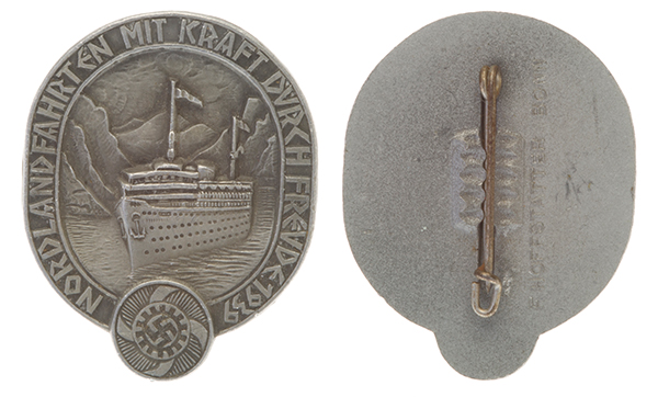 1939 Nordland Trip KDF Badge