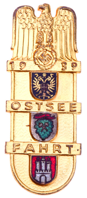 KdF East Sea Trip Badge 1939