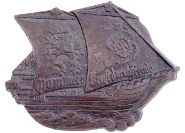 KdF Gau Pommern Badge 