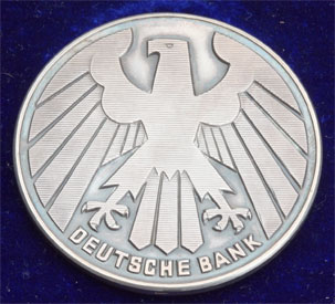 Deutsche Bank 25 Yrs Service Medal