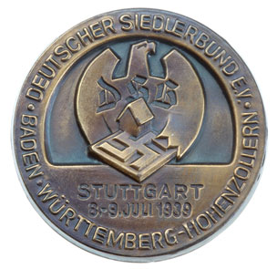 DSB - German Settler Federation - Stuttgart 1939