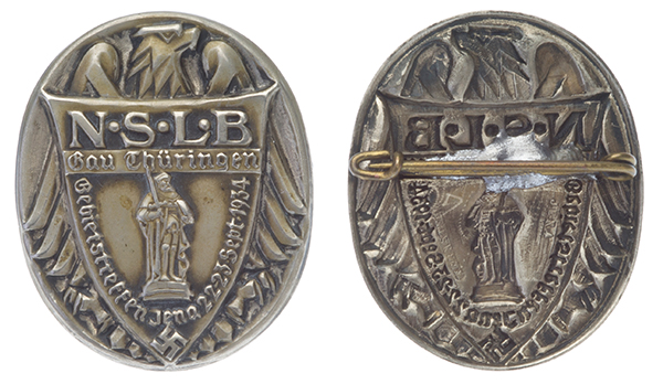 NSLB Gebietstreffen Badge
Gau Thuringen