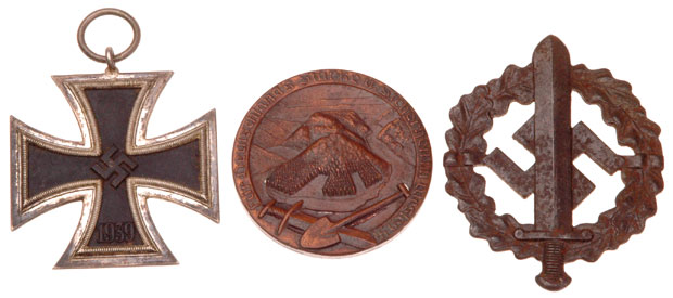 Misc. Lot of 14 WW2 Items