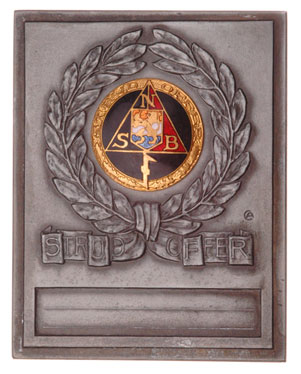 NSB Strijd en Offer Plaque