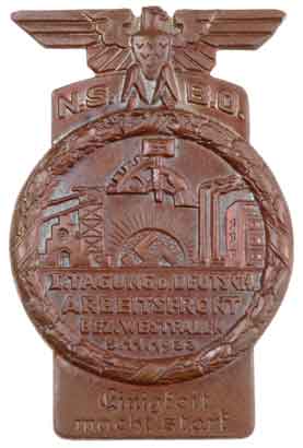 1st NSBO DAF Labor Front Conference Westfalen, Nov 5 1933