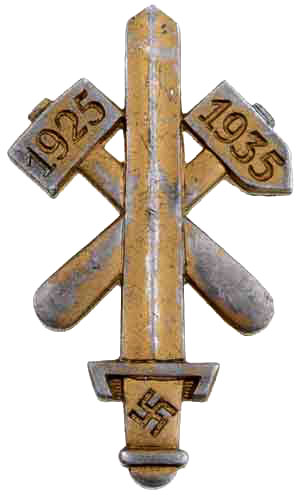 1925-35 NSDAP Gau Essen Badge