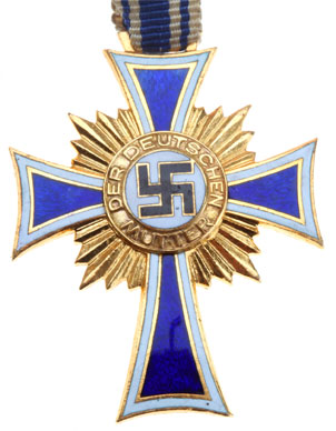 NSDAP Gold Mother's Cross