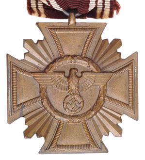 NSDAP 10 Yrs Service Medal