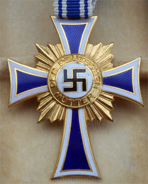 NSDAP Cased Gold Mother's Cross
