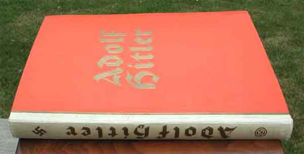 Adolf Hitler cigaret card book