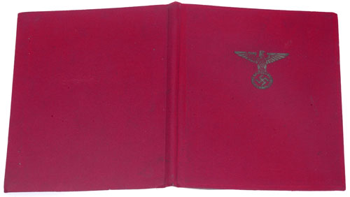 NSDAP Membership Book