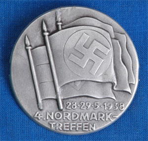 4th Nordmark Treffen Badge May 28-29 1938