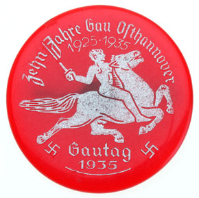 1925-1935 Gau East Hannover 10 Year Badge
