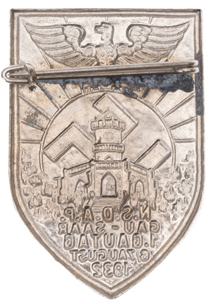 NSDAP Gautag Saar August 1932